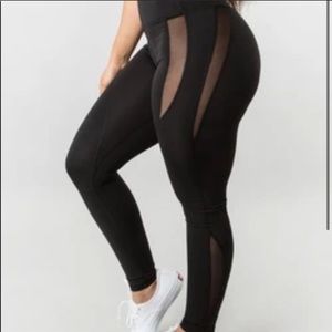 Buffbunny Queen B Leggings M sexy mesh detail